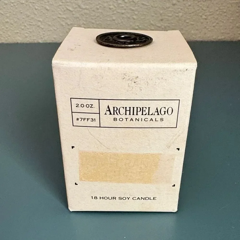 ARCHIPELAGO BOTANICALS 2002 Discontinued Pomegranate Citrus 2.0 oz *NEW*